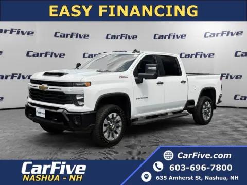 White 2024 Chevrolet Silverado 2500HD Custom for sale in Nashua, NH