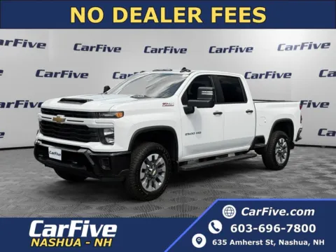 White 2024 Chevrolet Silverado 2500HD Custom for sale in Nashua, NH