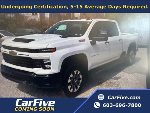 White 2024 Chevrolet Silverado 2500HD Custom for sale in Nashua, NH
