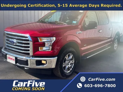 Red 2017 Ford F-150 XLT for sale in Nashua, NH