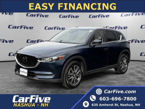 Blue 2018 Mazda CX-5 Touring for sale in Nashua, NH