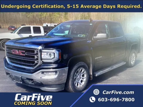 Black 2018 GMC Sierra 1500 SLE for sale in Nashua, NH