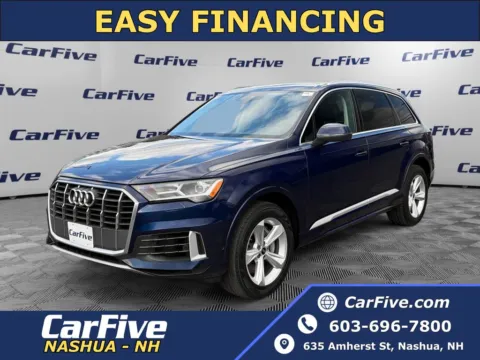 Blue 2022 Audi Q7 55 Premium for sale in Nashua, NH