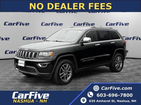Black 2019 Jeep Grand Cherokee Limited for sale in Nashua, NH