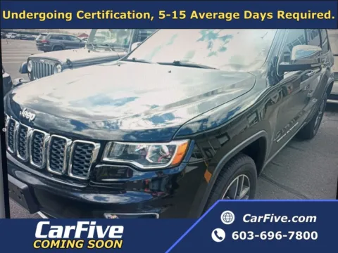 Black 2019 Jeep Grand Cherokee Limited for sale in Nashua, NH