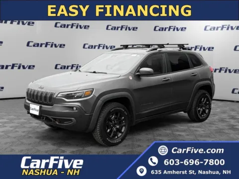 Gray 2021 Jeep Cherokee Trailhawk for sale in Nashua, NH