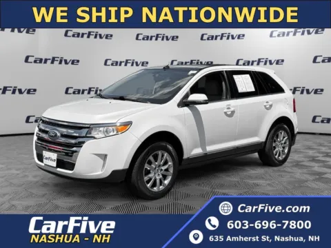 White 2014 Ford Edge Limited for sale in Nashua, NH