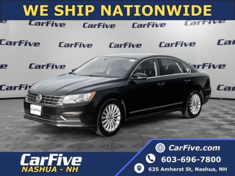 Black 2017 Volkswagen Passat 1.8T SE for sale in Nashua, NH