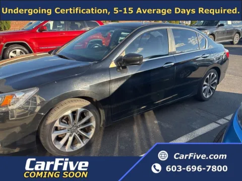 Black 2014 Honda Accord Sport for sale in Nashua, NH