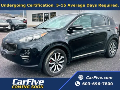 Black 2018 Kia Sportage EX for sale in Nashua, NH