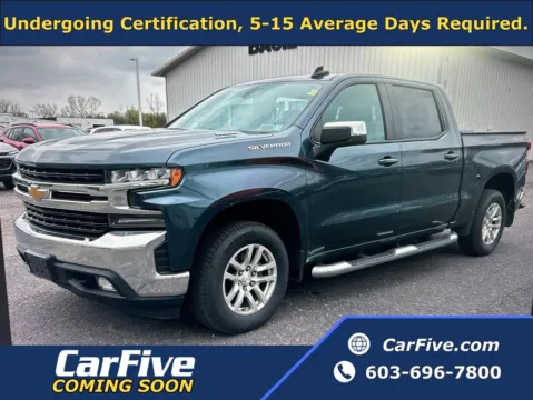 Gray 2020 Chevrolet Silverado 1500 LT for sale in Nashua, NH