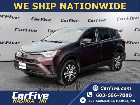 Black 2018 Toyota RAV4 LE for sale in Nashua, NH