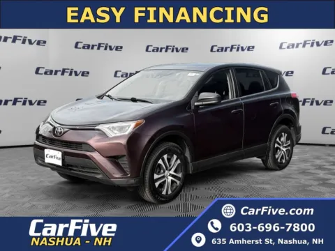 Black 2018 Toyota RAV4 LE for sale in Nashua, NH