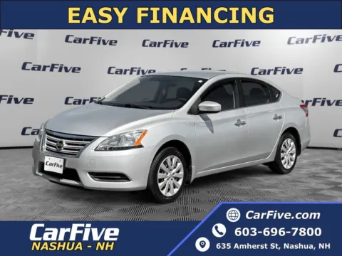 Silver 2015 Nissan Sentra S for sale in Nashua, NH