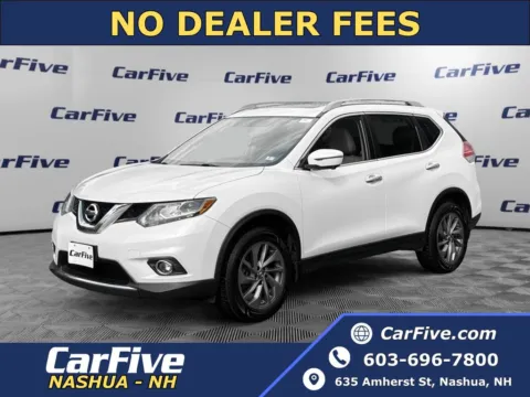 White 2016 Nissan Rogue SL for sale in Nashua, NH