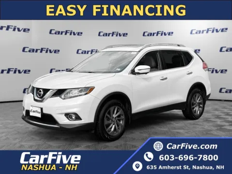 White 2016 Nissan Rogue SL for sale in Nashua, NH