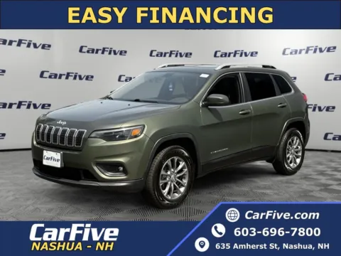 Green 2019 Jeep Cherokee Latitude Plus for sale in Nashua, NH