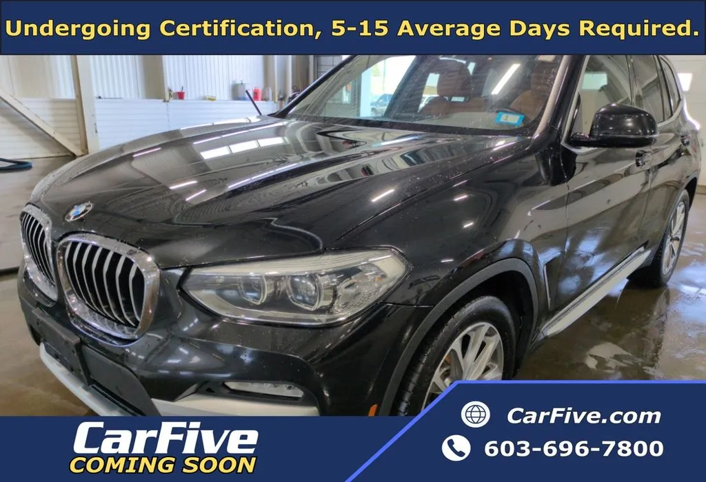 Black 2018 BMW X3 xDrive30i for sale in Nashua, NH