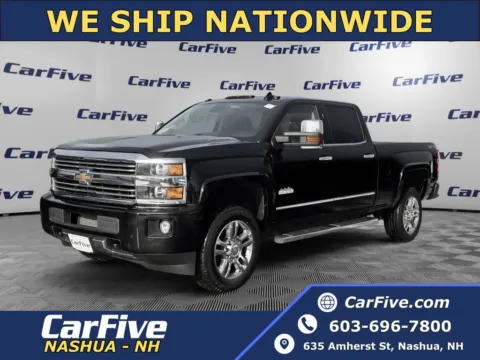 Black 2016 Chevrolet Silverado 2500HD High Country for sale in Nashua, NH