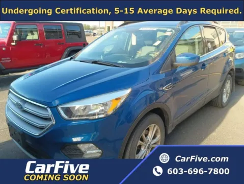 Blue 2018 Ford Escape SE for sale in Nashua, NH