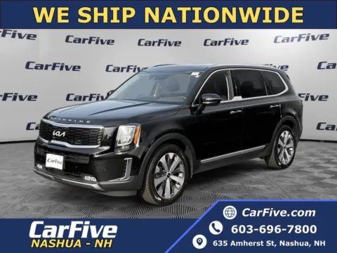 Black 2022 Kia Telluride SX for sale in Nashua, NH