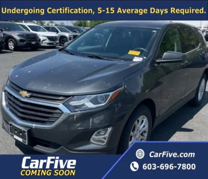 Gray 2020 Chevrolet Equinox LT for sale in Nashua, NH
