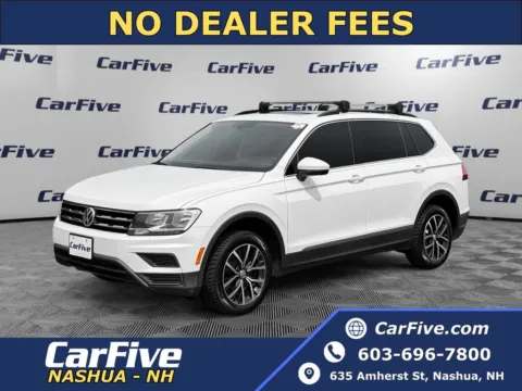 White 2021 Volkswagen Tiguan 2.0T SE for sale in Nashua, NH