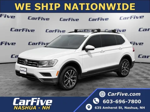 White 2021 Volkswagen Tiguan 2.0T SE for sale in Nashua, NH