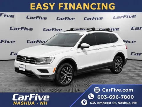 White 2021 Volkswagen Tiguan 2.0T SE for sale in Nashua, NH