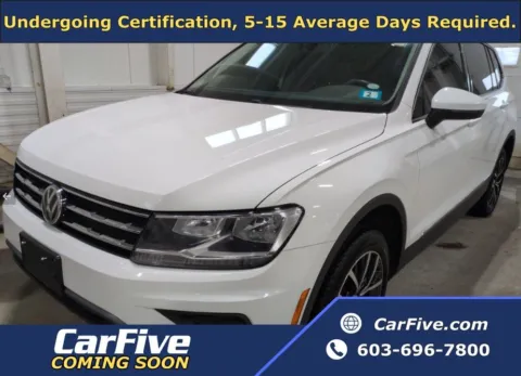 White 2021 Volkswagen Tiguan 2.0T SE for sale in Nashua, NH