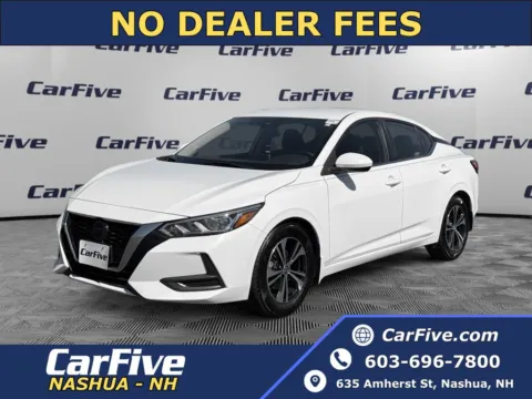 White 2022 Nissan Sentra SV for sale in Nashua, NH