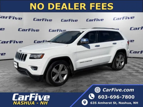 White 2014 Jeep Grand Cherokee Limited for sale in Nashua, NH