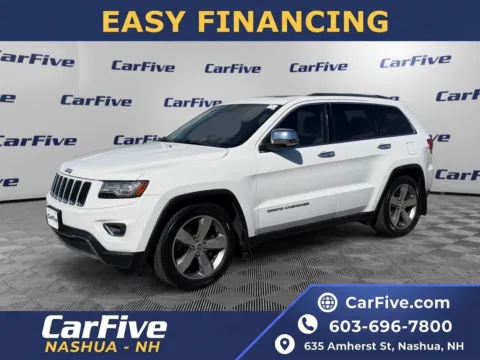 White 2014 Jeep Grand Cherokee Limited for sale in Nashua, NH