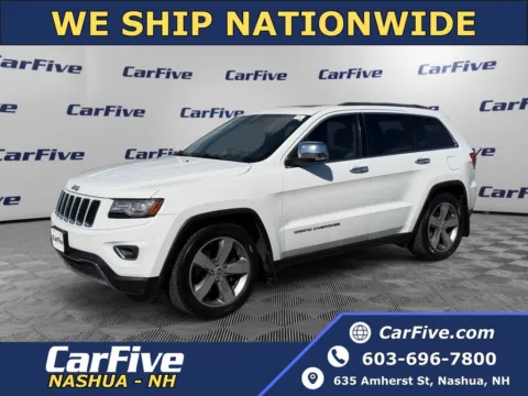 White 2014 Jeep Grand Cherokee Limited for sale in Nashua, NH