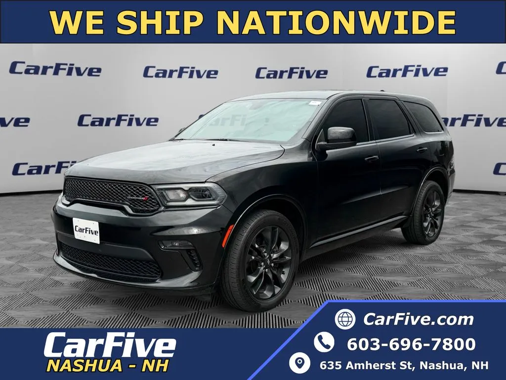 Black 2022 Dodge Durango SXT for sale in Nashua, NH
