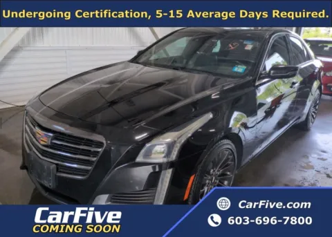 Black 2017 Cadillac CTS 3.6L Luxury for sale in Nashua, NH