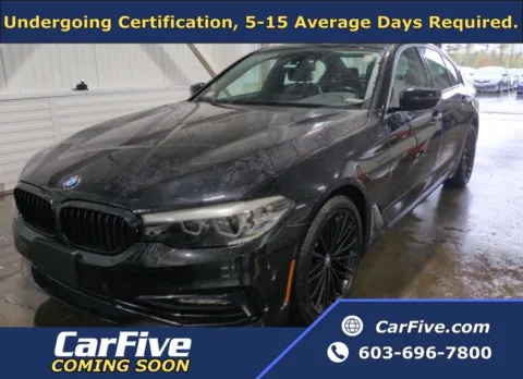 Black 2018 BMW 5 Series 540i xDrive for sale in Nashua, NH