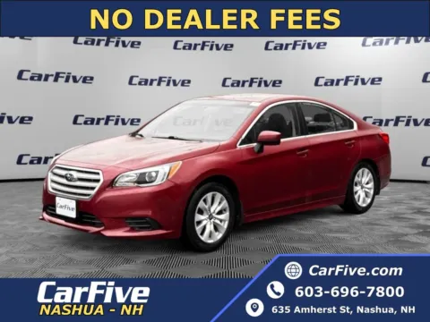 Red 2017 Subaru Legacy 2.5i for sale in Nashua, NH