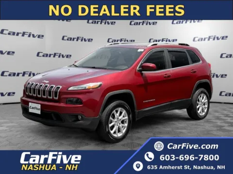 Red 2014 Jeep Cherokee Latitude for sale in Nashua, NH