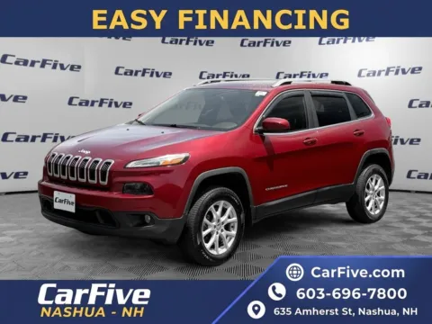 Red 2014 Jeep Cherokee Latitude for sale in Nashua, NH