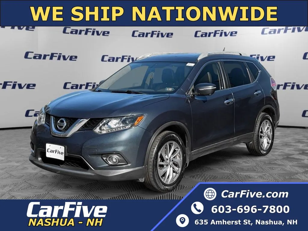 Gray 2014 Nissan Rogue SL for sale in Nashua, NH