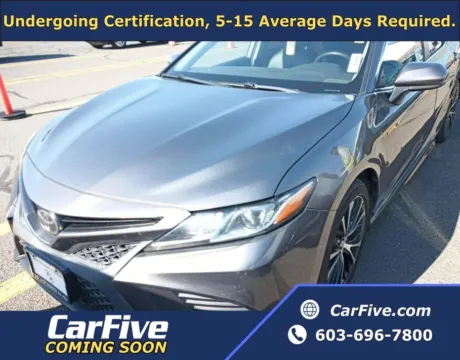 Gray 2018 Toyota Camry SE for sale in Nashua, NH