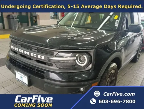 Black 2022 Ford Bronco Sport Big Bend for sale in Nashua, NH