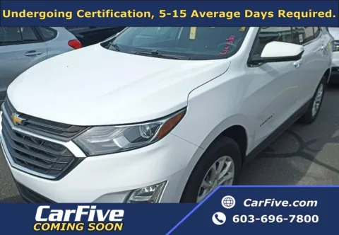 White 2020 Chevrolet Equinox LT for sale in Nashua, NH