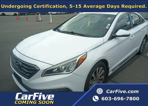 White 2017 Hyundai Sonata Sport for sale in Nashua, NH