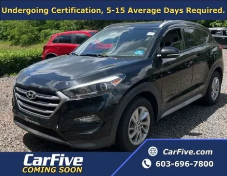 Black 2018 Hyundai Tucson SEL Plus for sale in Nashua, NH