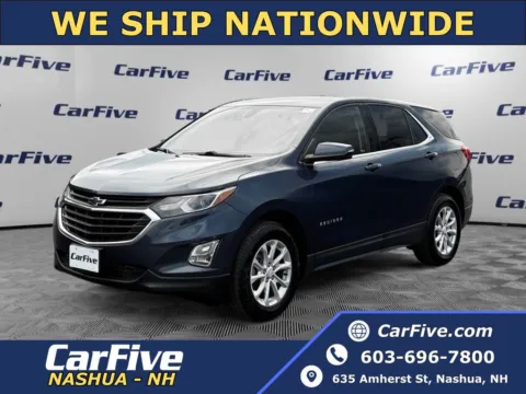 Blue 2019 Chevrolet Equinox LT for sale in Nashua, NH