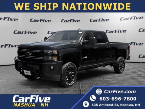Black 2017 Chevrolet Silverado 2500HD LTZ for sale in Nashua, NH