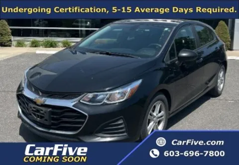Black 2019 Chevrolet Cruze LS for sale in Nashua, NH