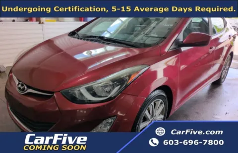 Red 2015 Hyundai Elantra SE for sale in Nashua, NH